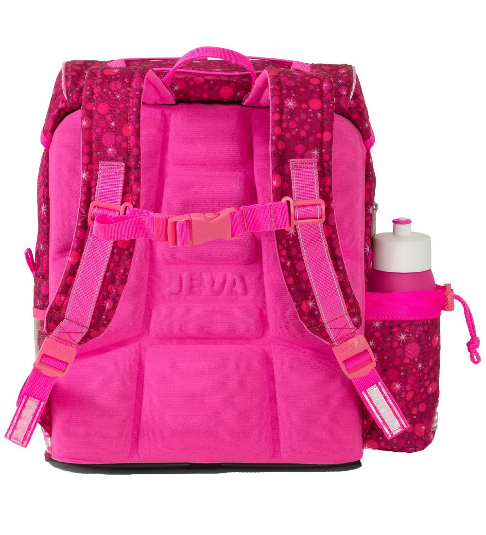 Jeva Skoletaske - Intermediate - Super Pink
