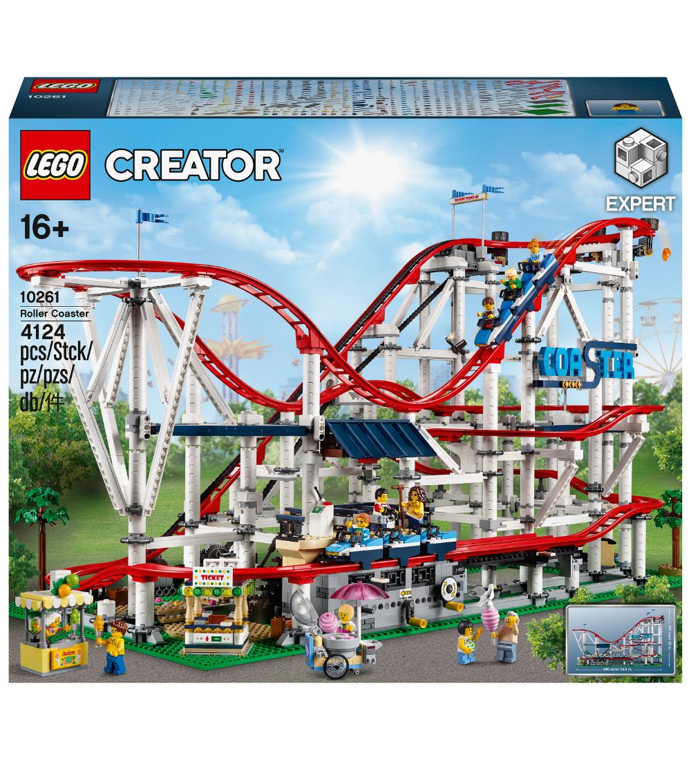 LEGO Creator Expert - Rutsjebane 10261 - 4124 Dele