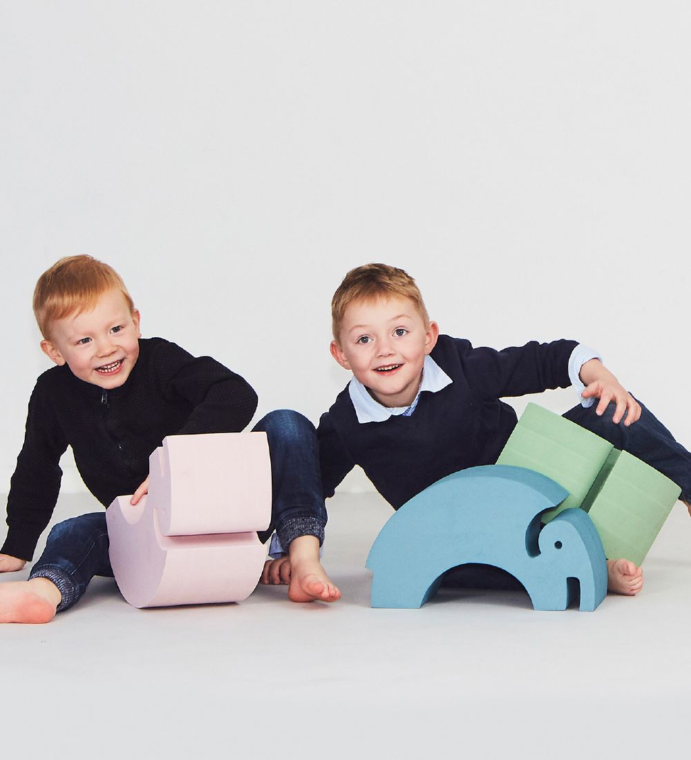 bObles Elefant - Marble Nature - Mellem - Mist