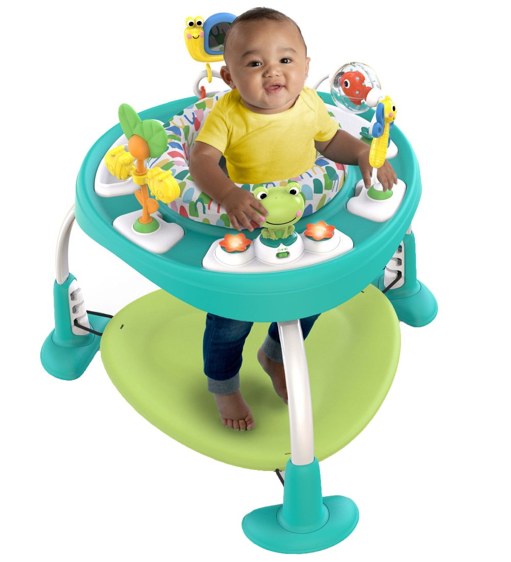 Bright Starts Legetrampolin - 2-i-1 - Bounce Bounce Baby