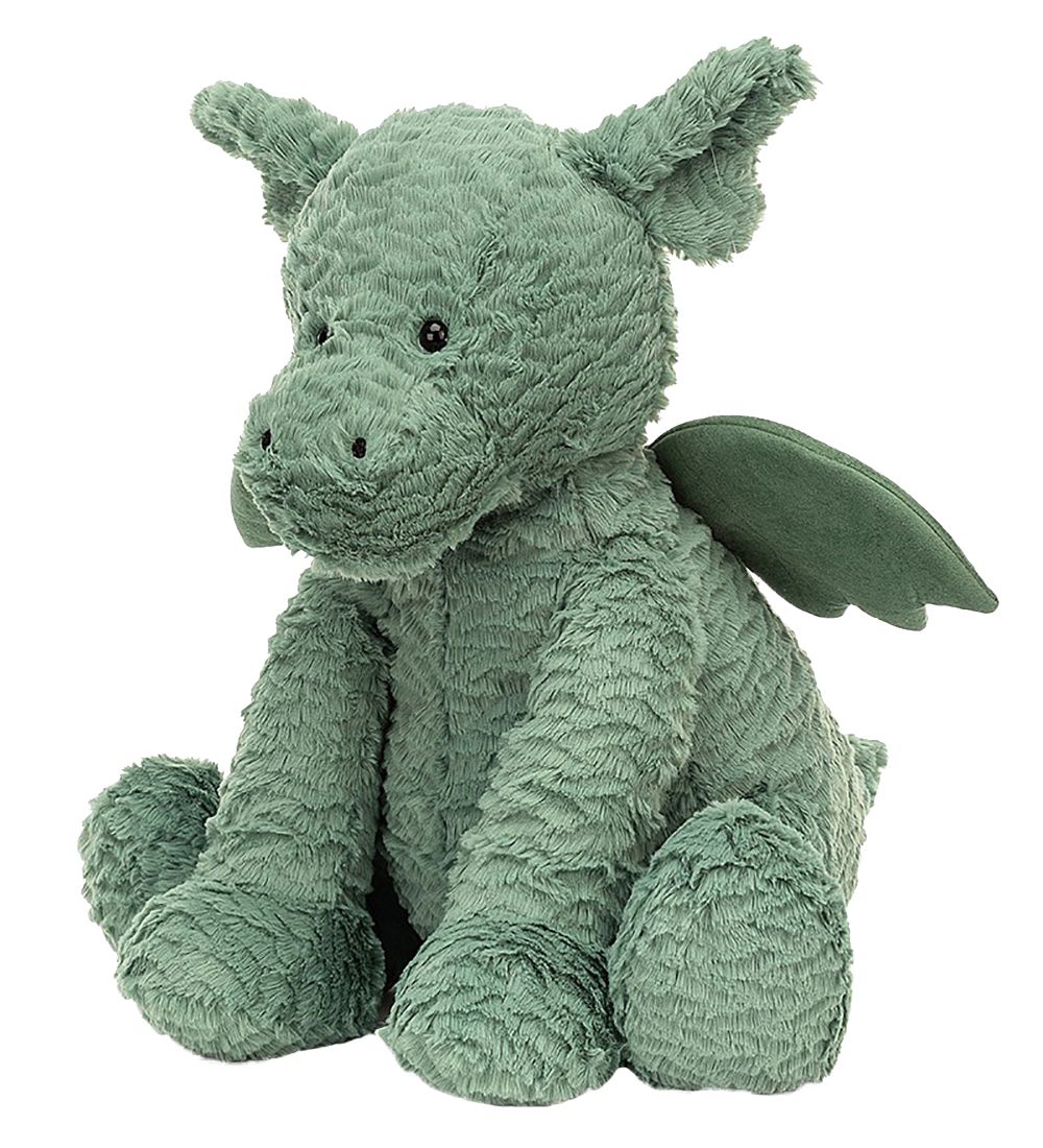 Jellycat Bamse - Huge - 37x40 cm - Fuddlewuddle Dragon