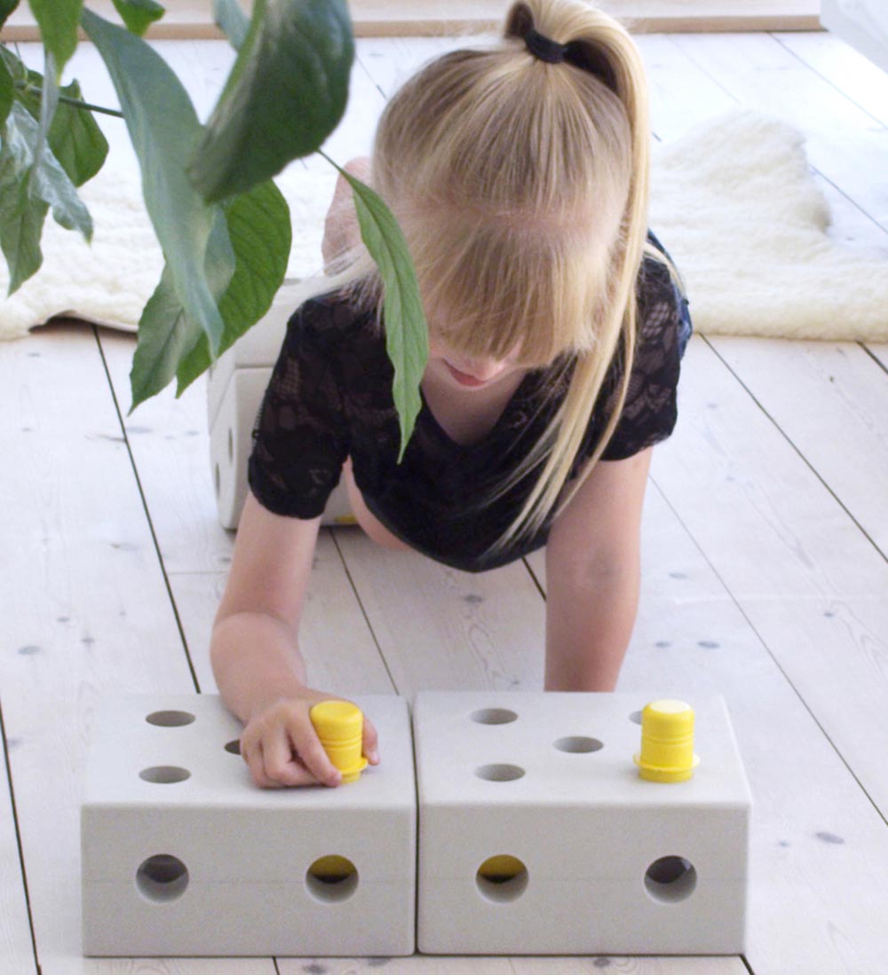 MODU Explorer Sæt - 20 Dele - Gul