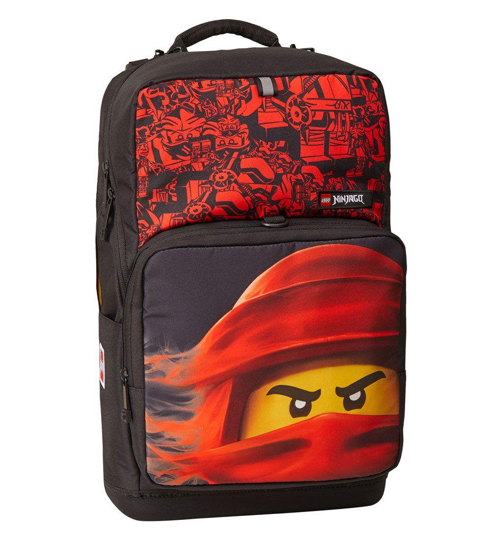LEGO® Ninjago Skoletaske m. Gymnastikpose - Rød