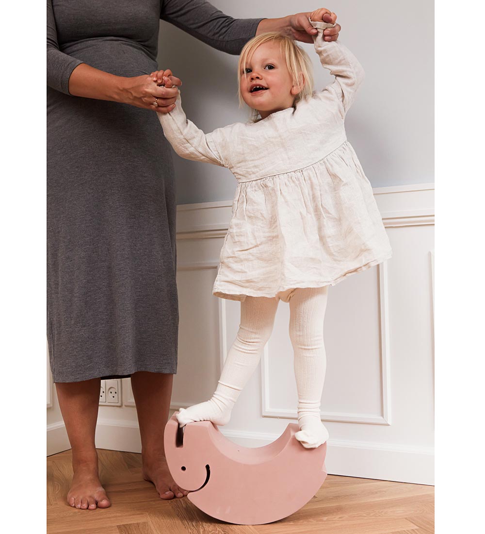 bObles Elefant - Stor - 55x21x31 cm - Sand Grey