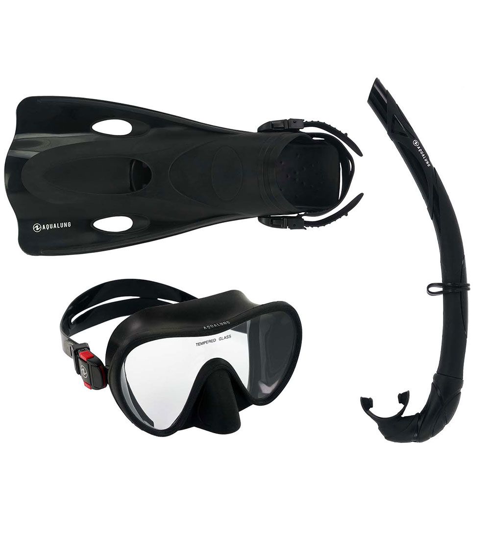 Aqua Lung Snorkelsæt - Nabul - Sort
