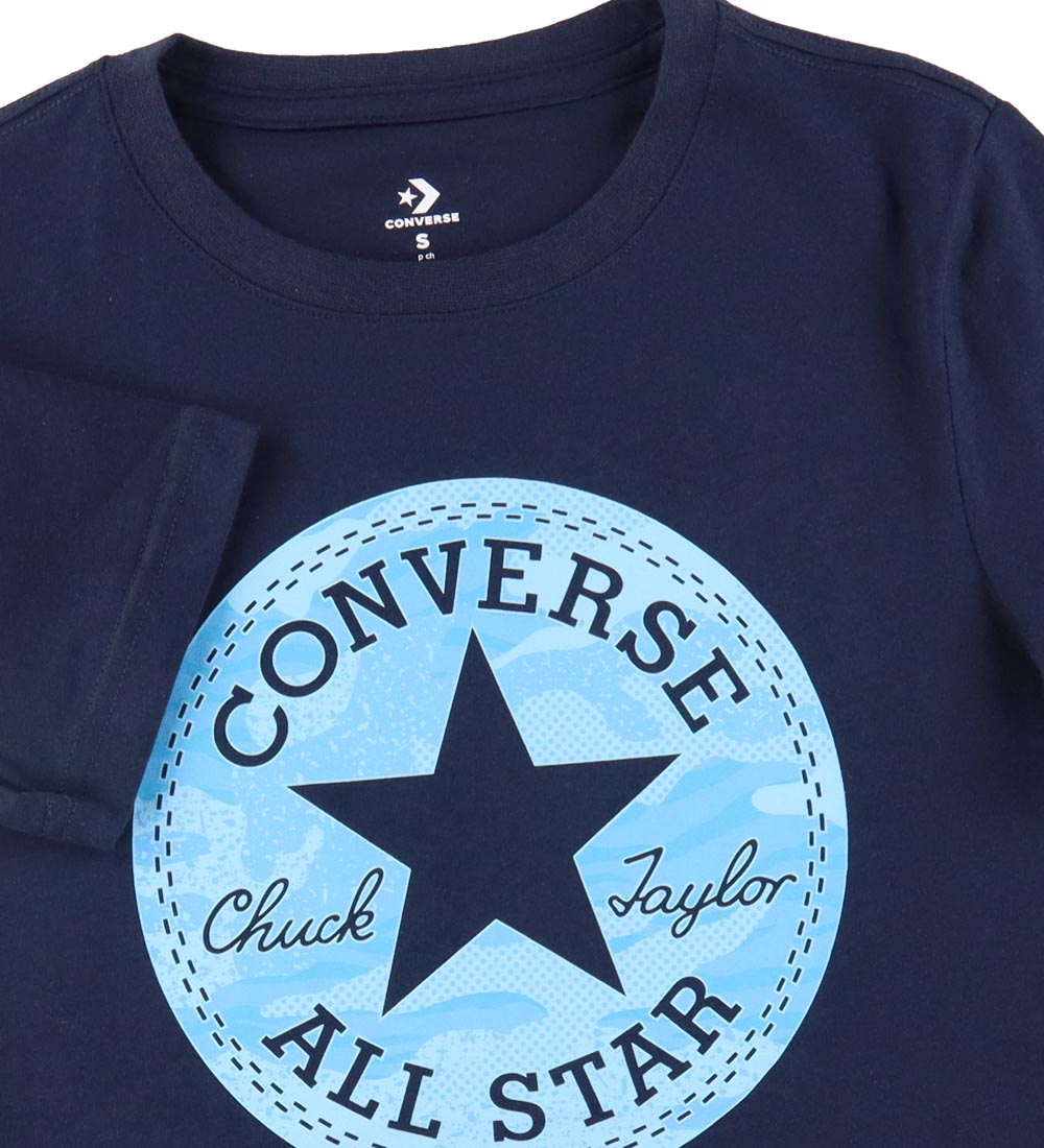Converse T-shirt - Obsidian m. Logo