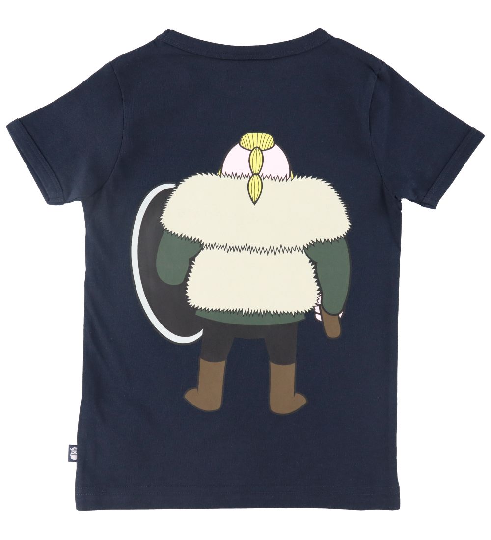 Danefæ T-shirt - Basic - Navy m. Harald