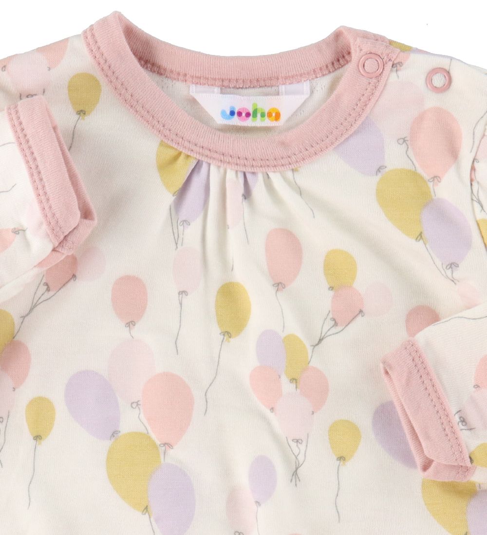 Joha Bluse - Rosa m. Balloner