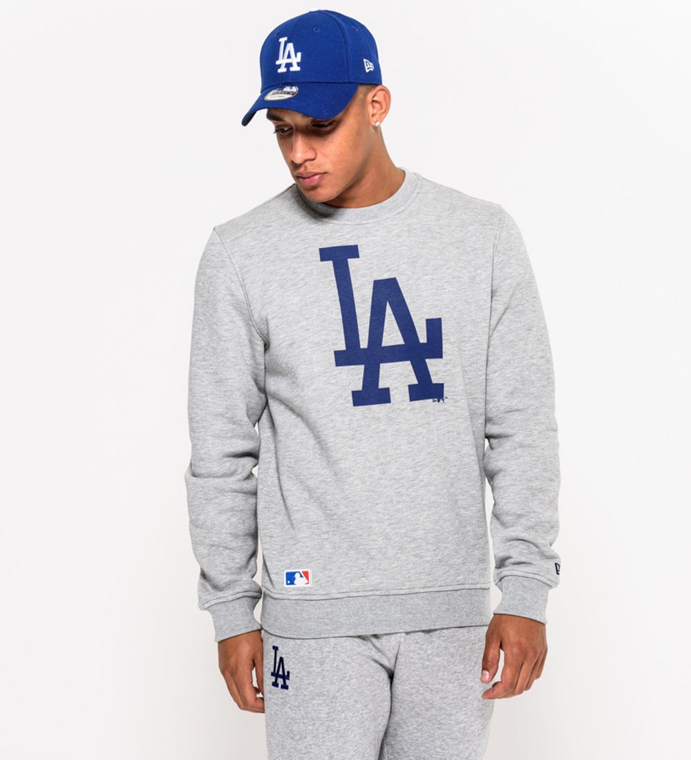 New Era Sweatshirt - Dodgers - Grå