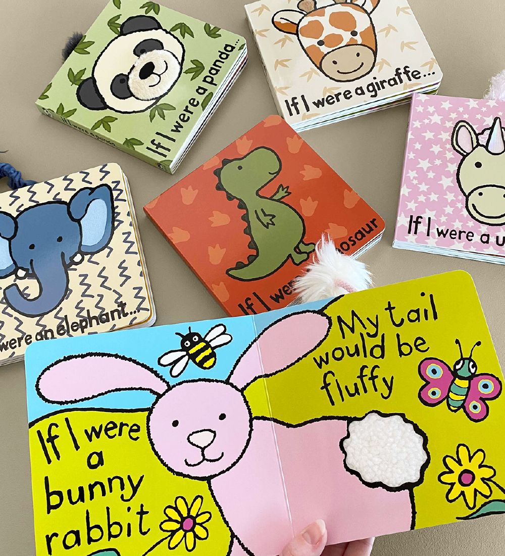 Jellycat Bog - If I Were A Rabbit - Engelsk