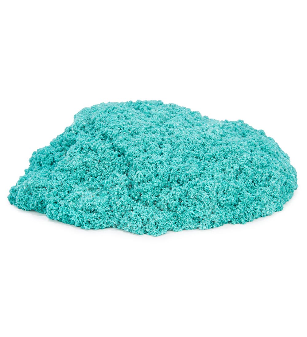Kinetic Sand Strandsand - 900 gram - Twinkly Teal Glitter