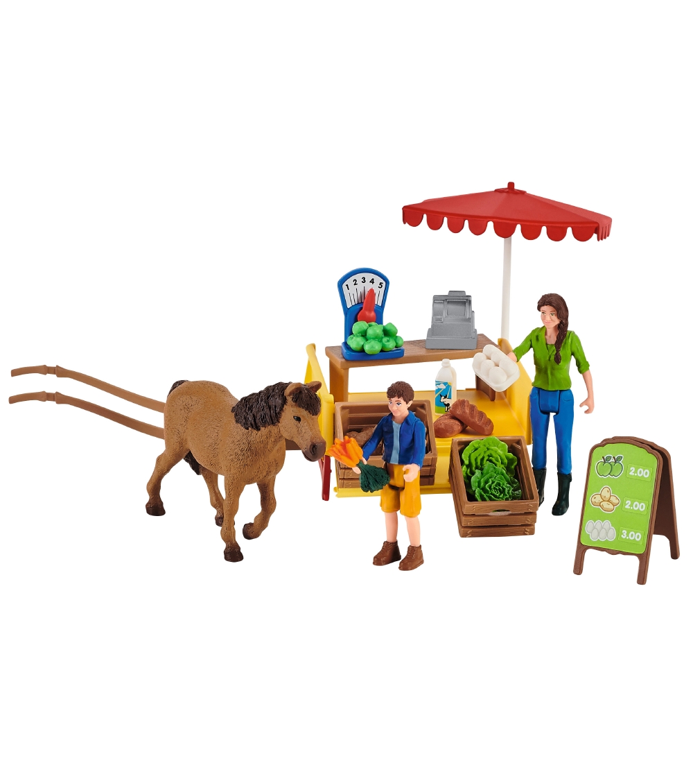 Schleich Farm World - 34 x 23 - Mobil Gårdsplads 42528