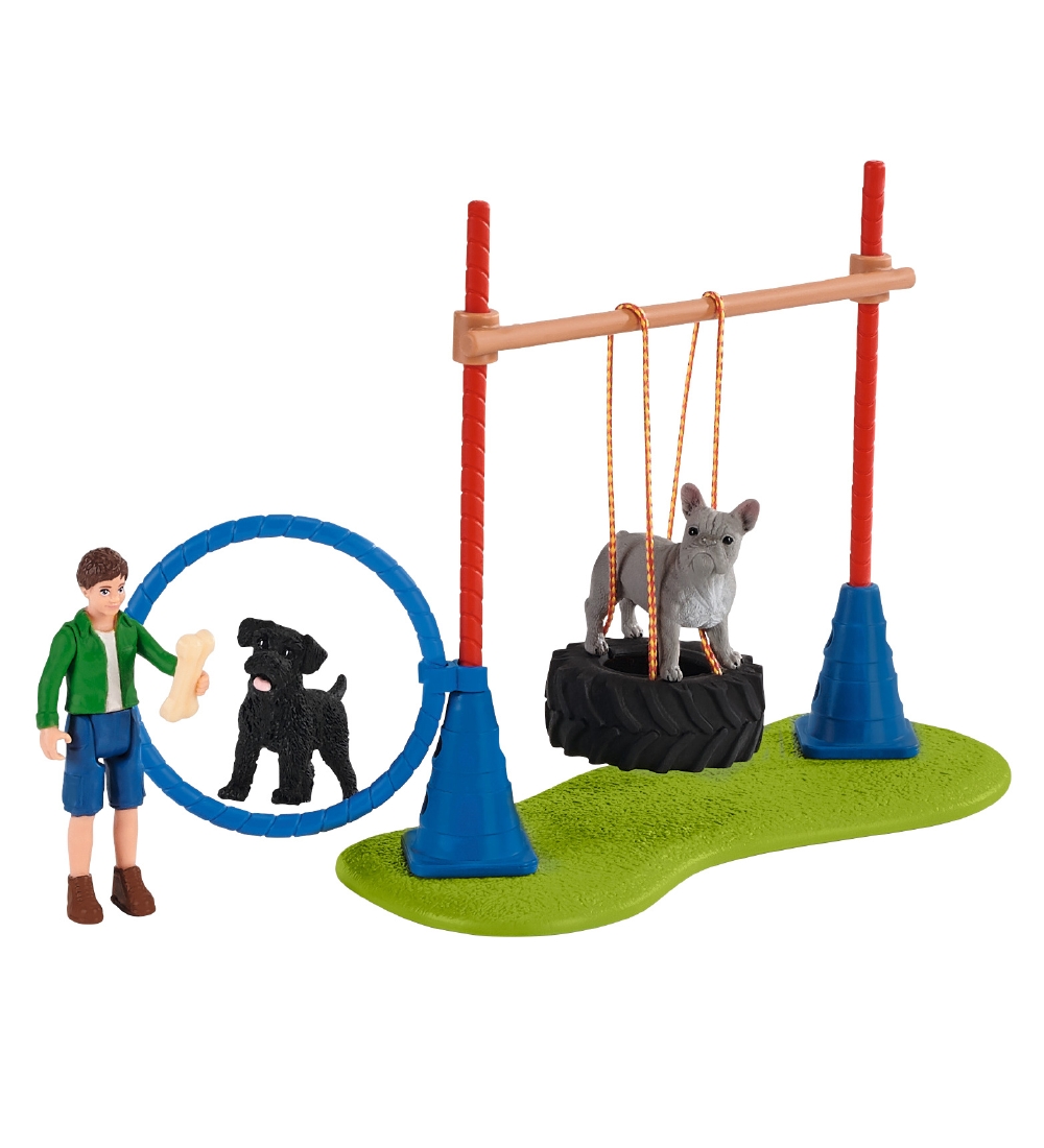 Schleich Farm World - 30x30 cm - Hunde Træning 42536