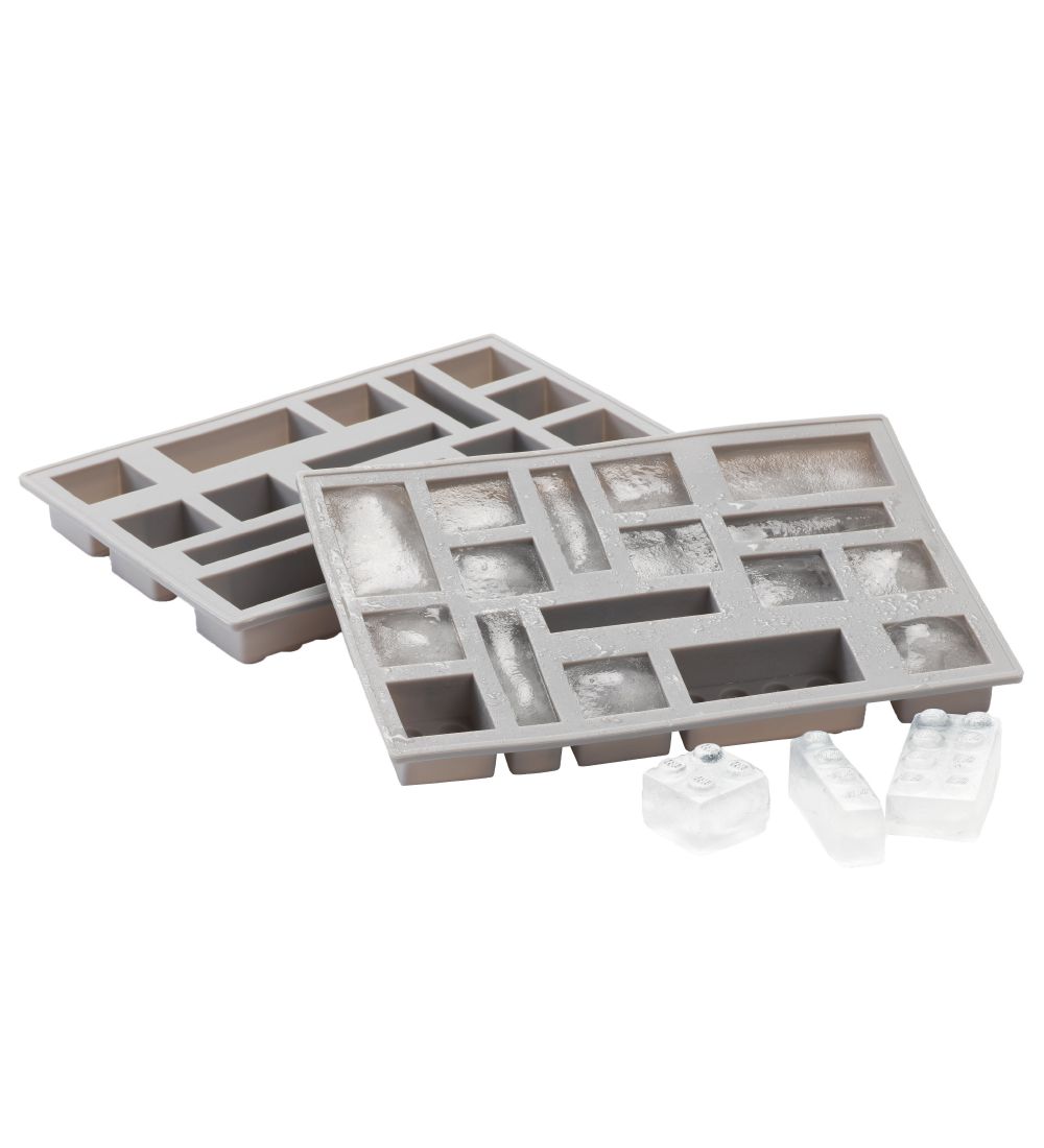 LEGO Storage Isterningebakke - 17x12 cm - Medium Stone Grey