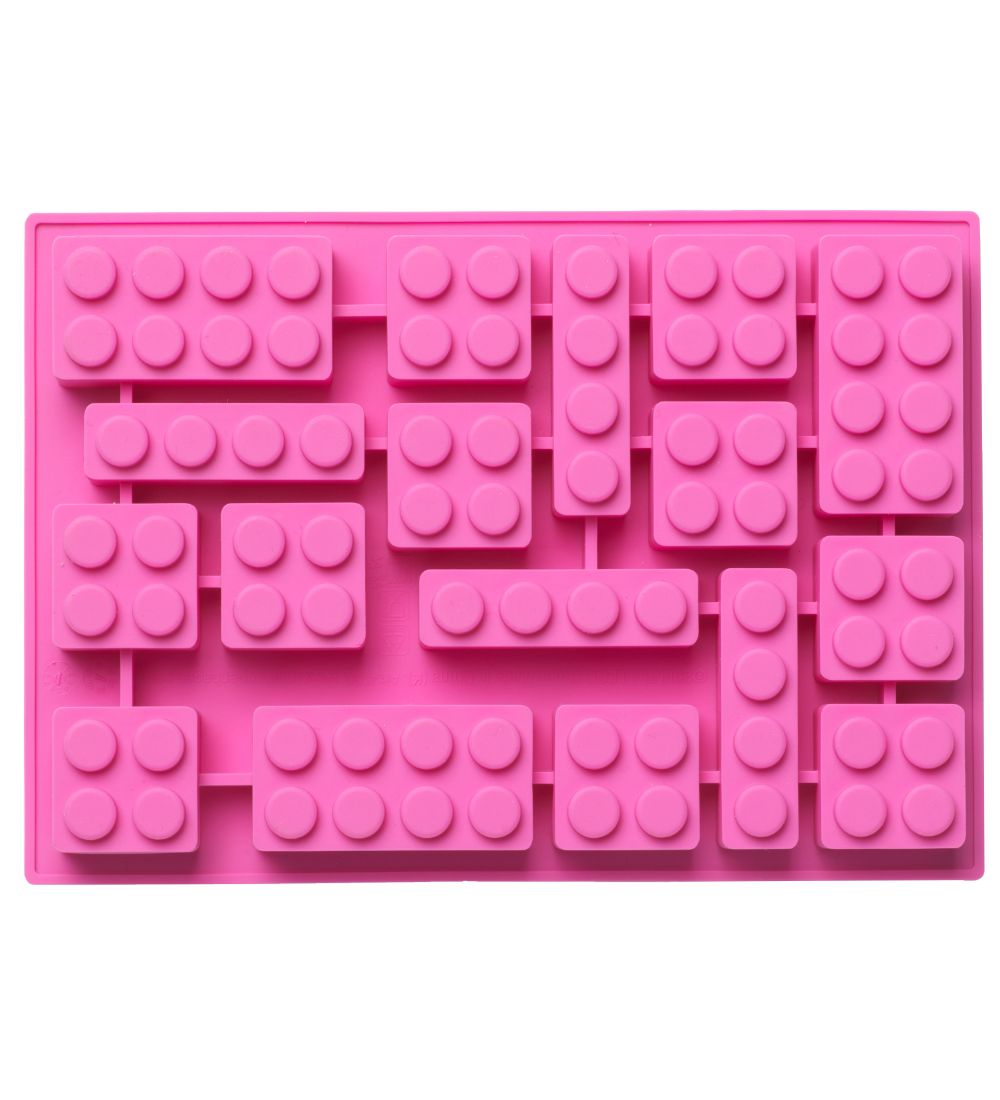 LEGO Storage Isterningebakke - 17x12 cm - Pink