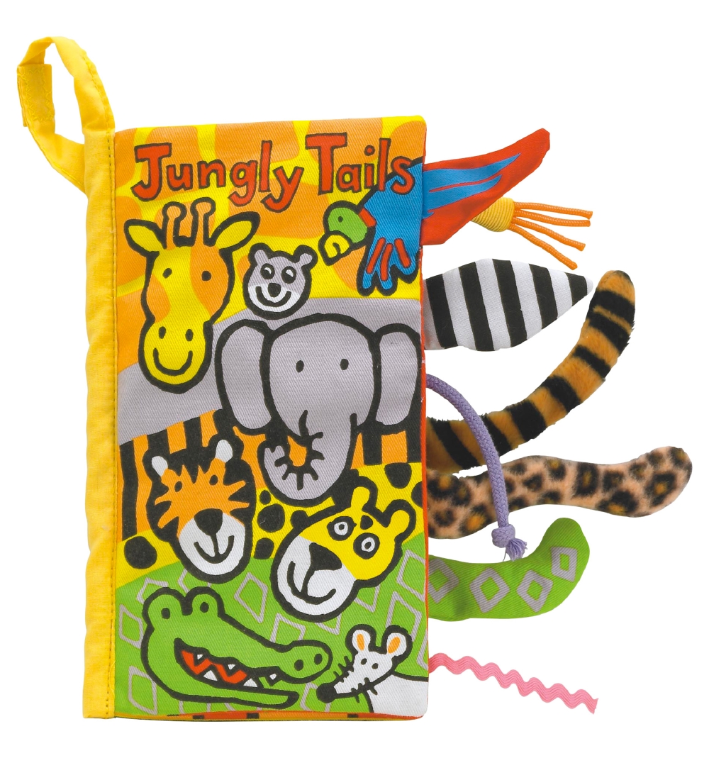 Jellycat Bog - Jungly Tails - Engelsk