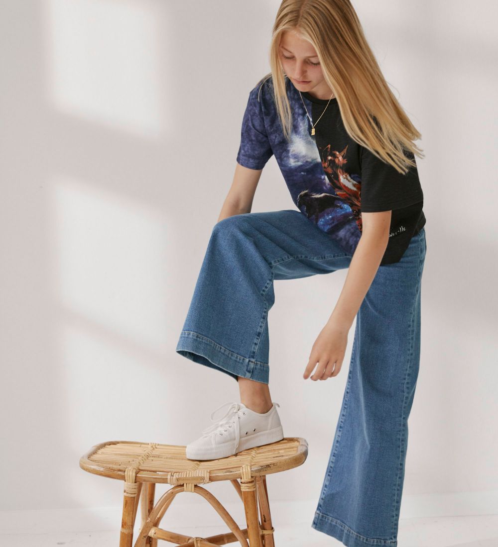 Designers Remix Jeans - Bellis Wide - Medium Denim