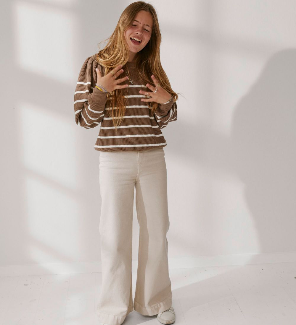 Designers Remix Jeans - Bellis Wide - Ecru