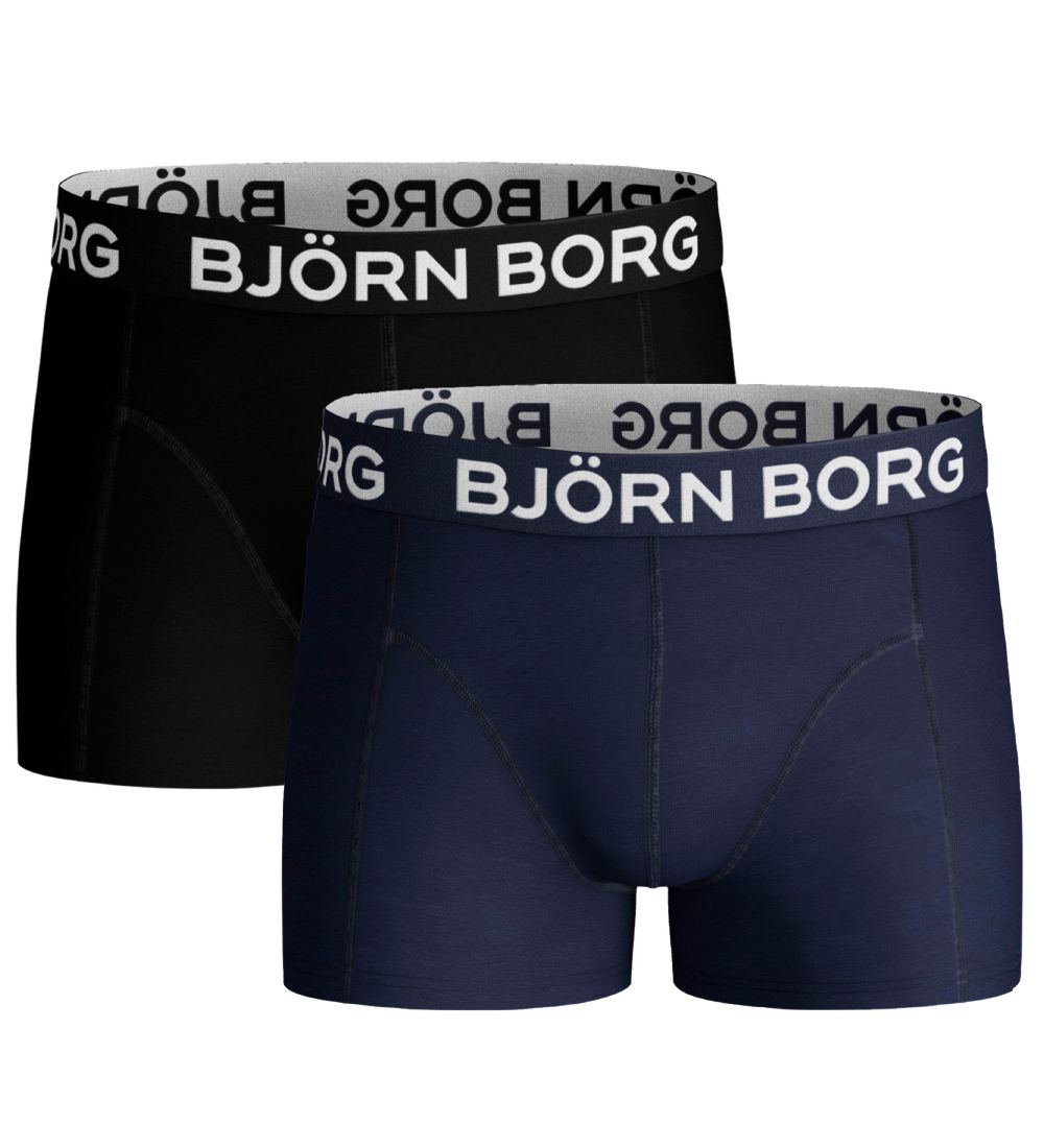 Björn Borg Boxershorts - 5-pak - Blue Denim
