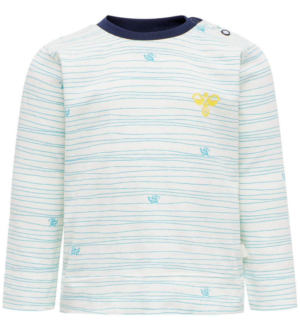 Hummel Bluse - hmlStorm - Hvid m. Striber
