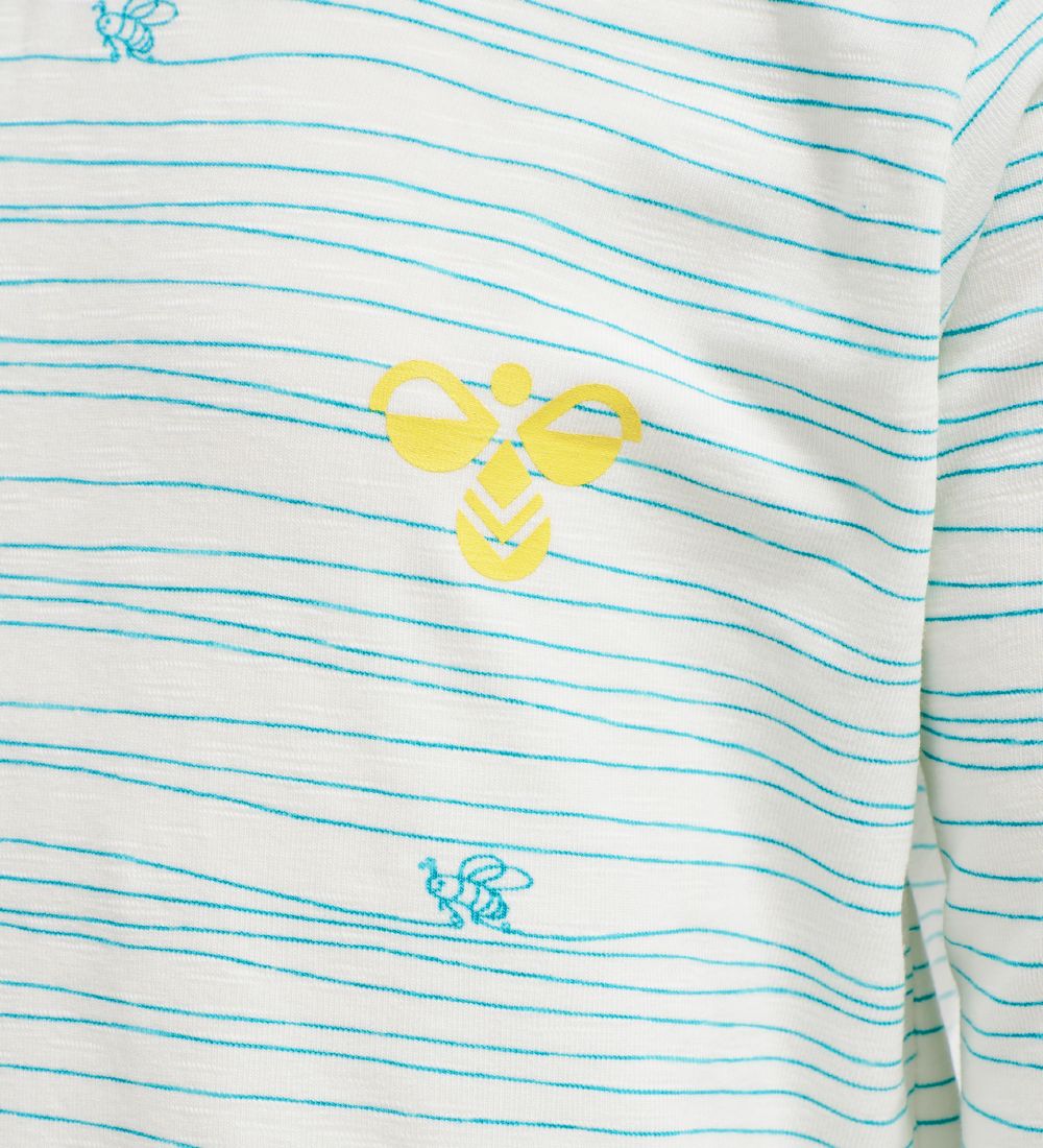 Hummel Bluse - hmlStorm - Hvid m. Striber