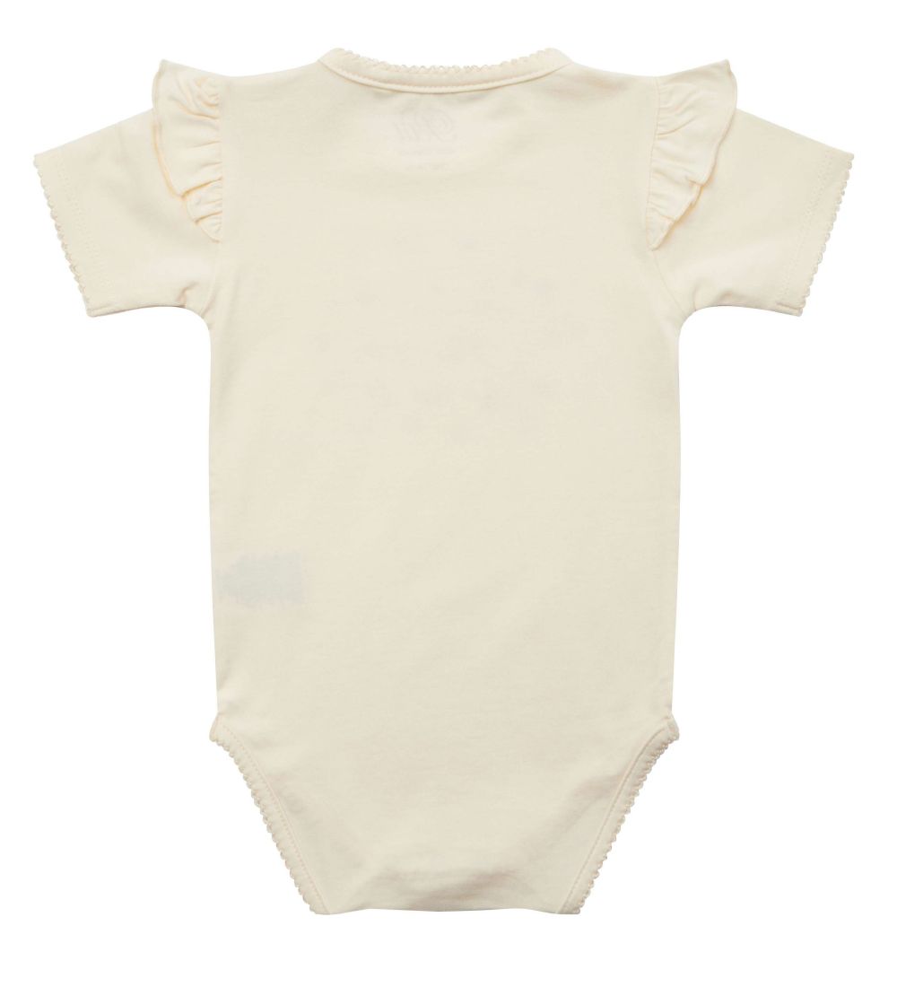 Petit by Sofie Schnoor Body k/æ - Dicte - Off White m. Blomster