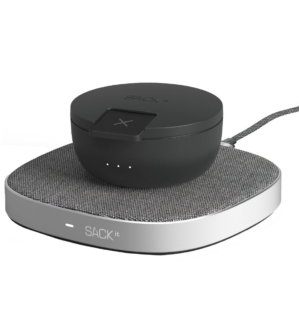 SACKit Oplader - CHARGEit Dock - Wireless - Grå