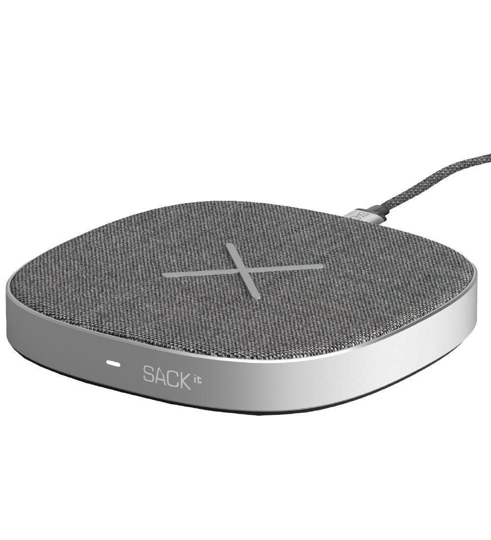 SACKit Oplader - CHARGEit Dock - Wireless - Grå