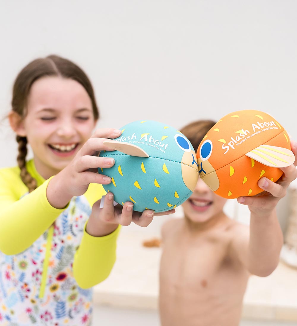 Splash About Badebold - Neoprene - Puffer Fish - Orange