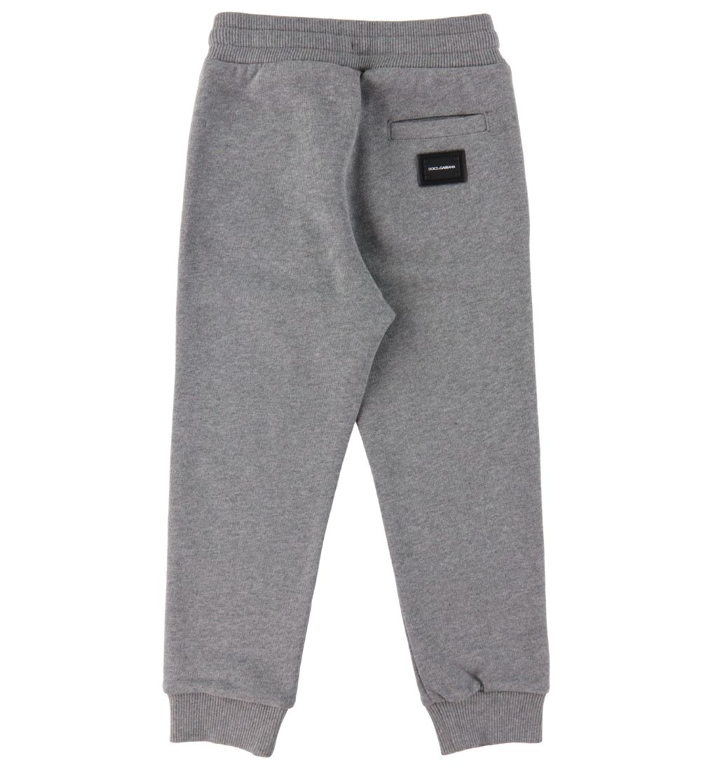 Dolce & Gabbana Sweatpants - Gråmeleret