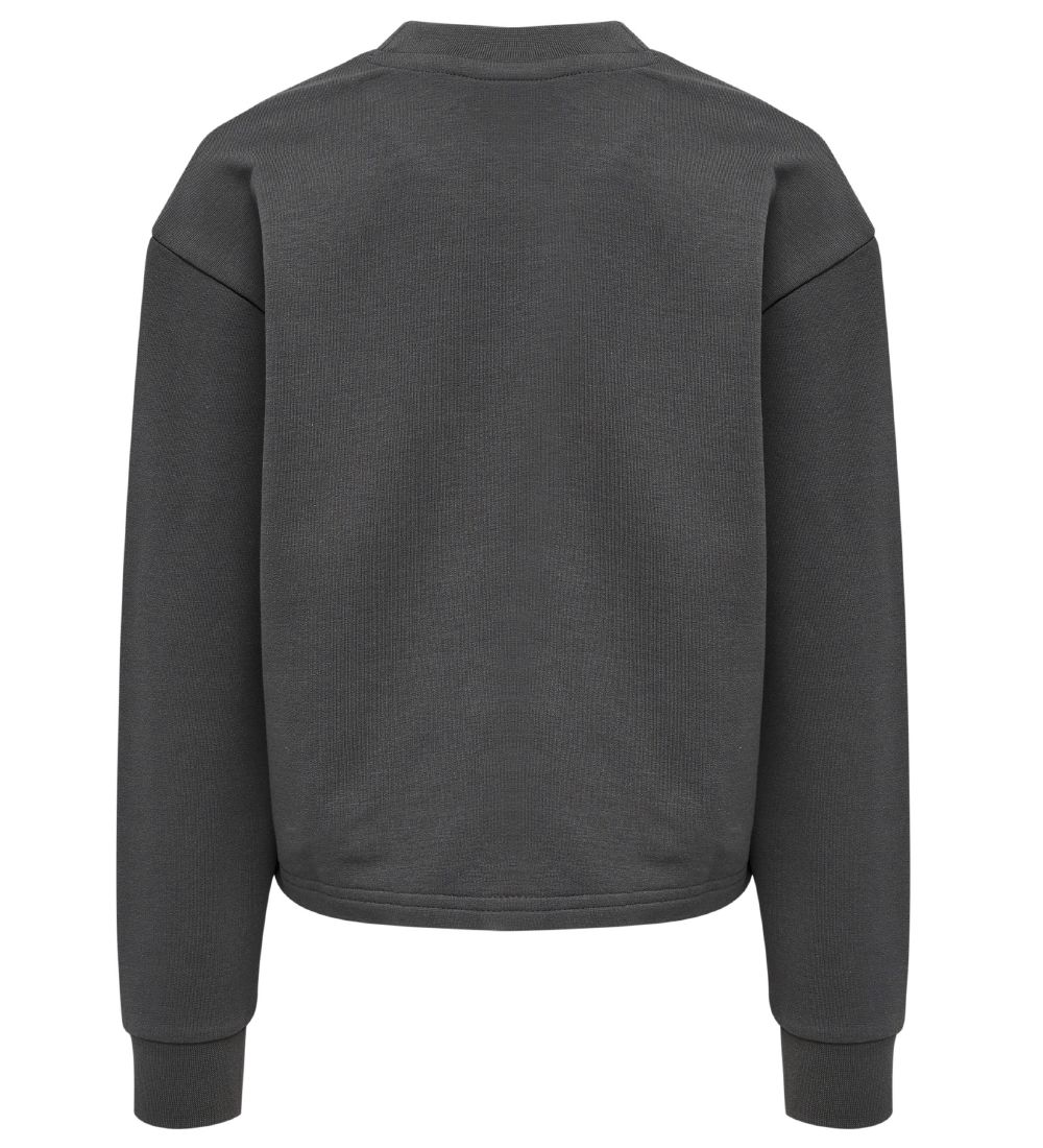 Hummel Sweatshirt - Cropped - hmlCinco - Grå