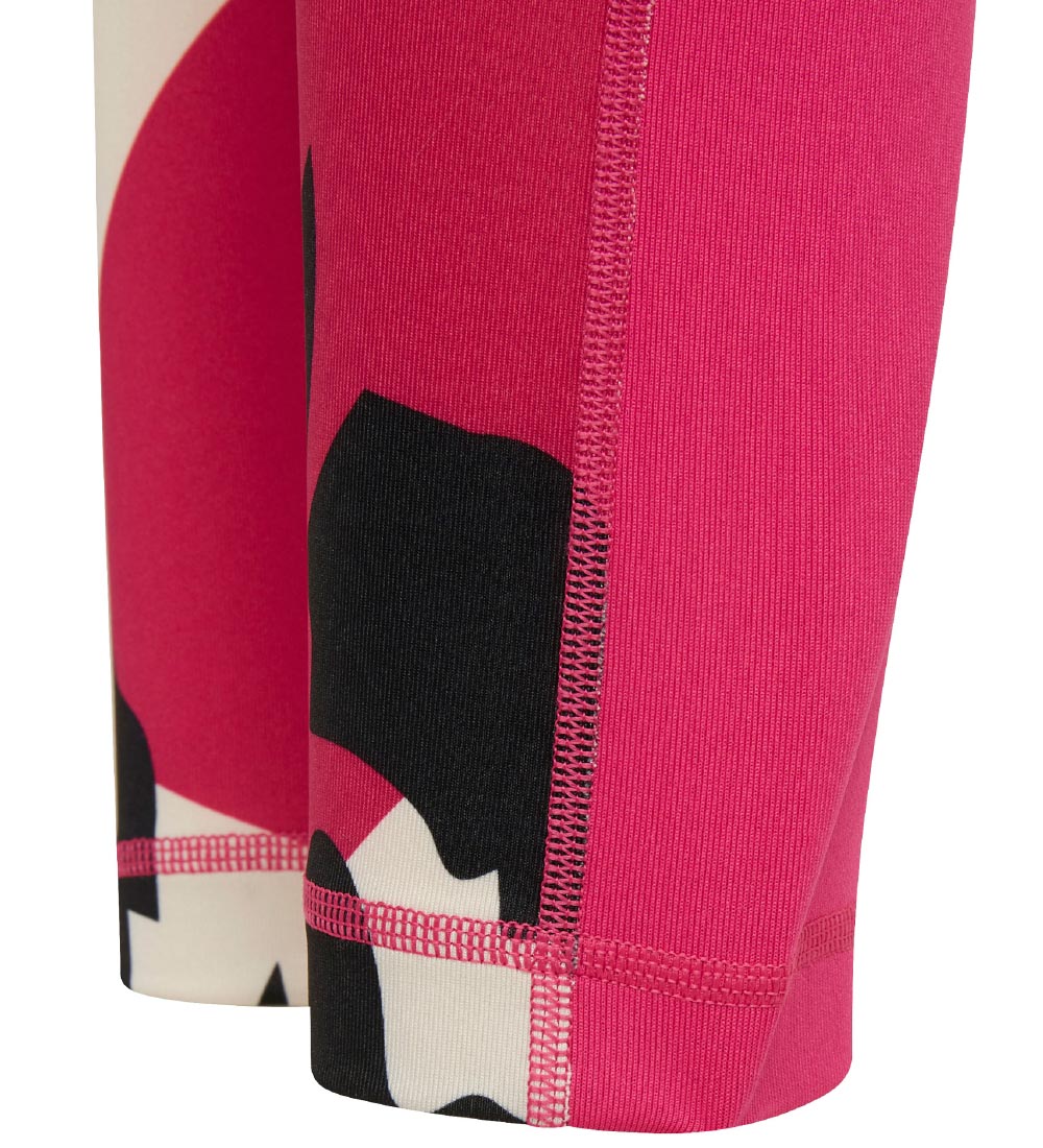 adidas Performance Leggings - Stretch Training Tights - Rosa/Sor