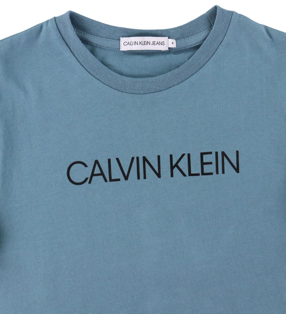 Calvin Klein T-shirt - Institutional - Misty sky