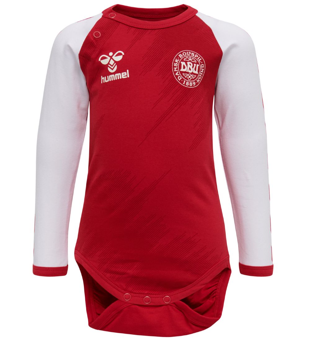 Hummel Body l/æ - DBU - hmlEufori - Rød/Hvid m. Logo