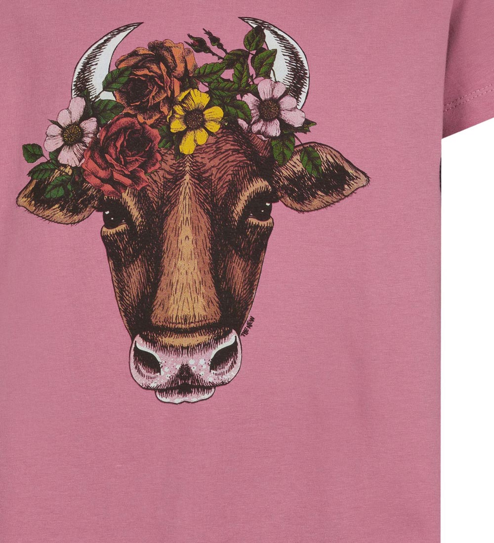 The New T-shirt - Theresa - Heather Rose m. Ko
