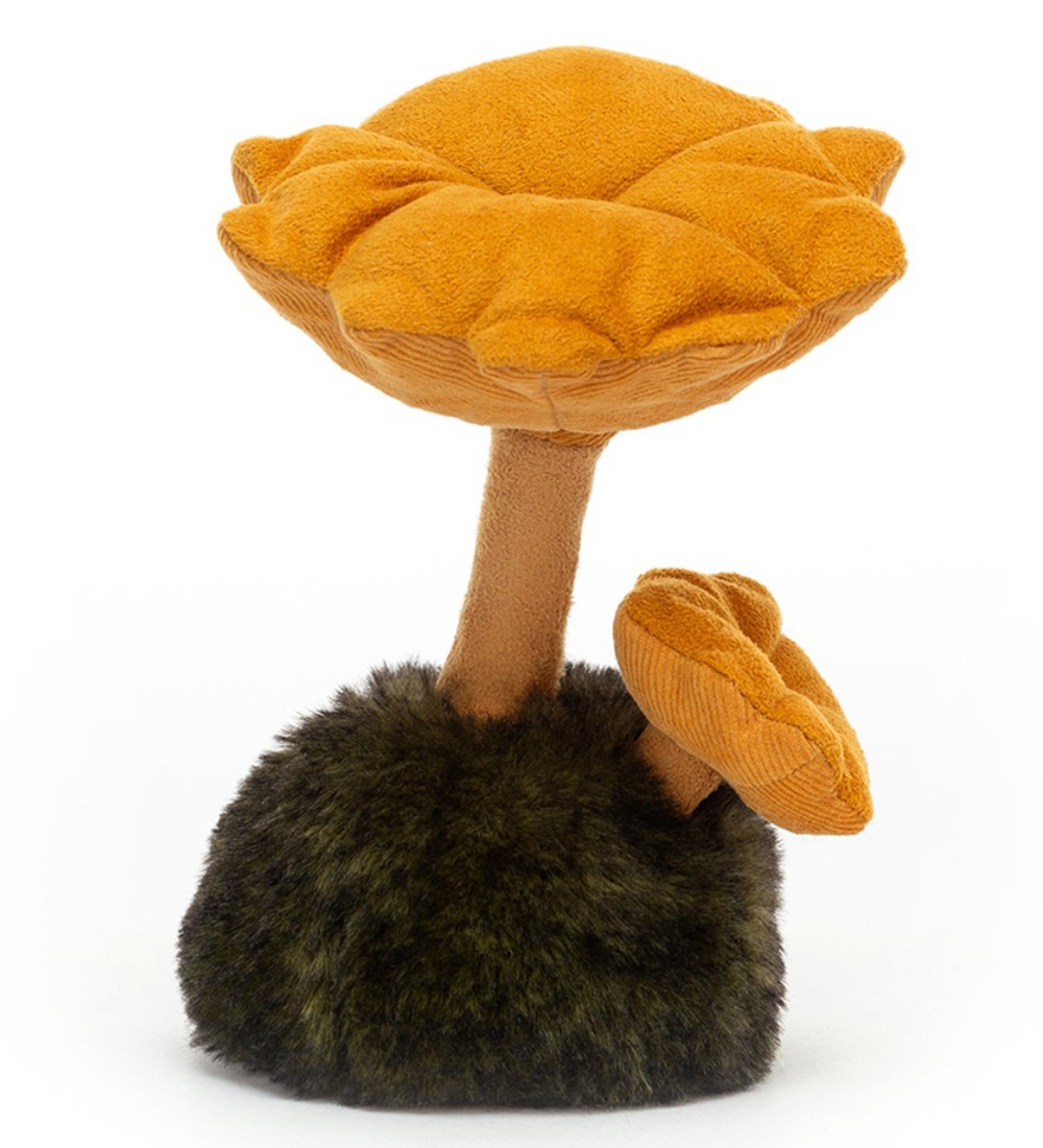 Jellycat Bamse - 16x9 cm - Wild Nature Chanterelle Mushroom