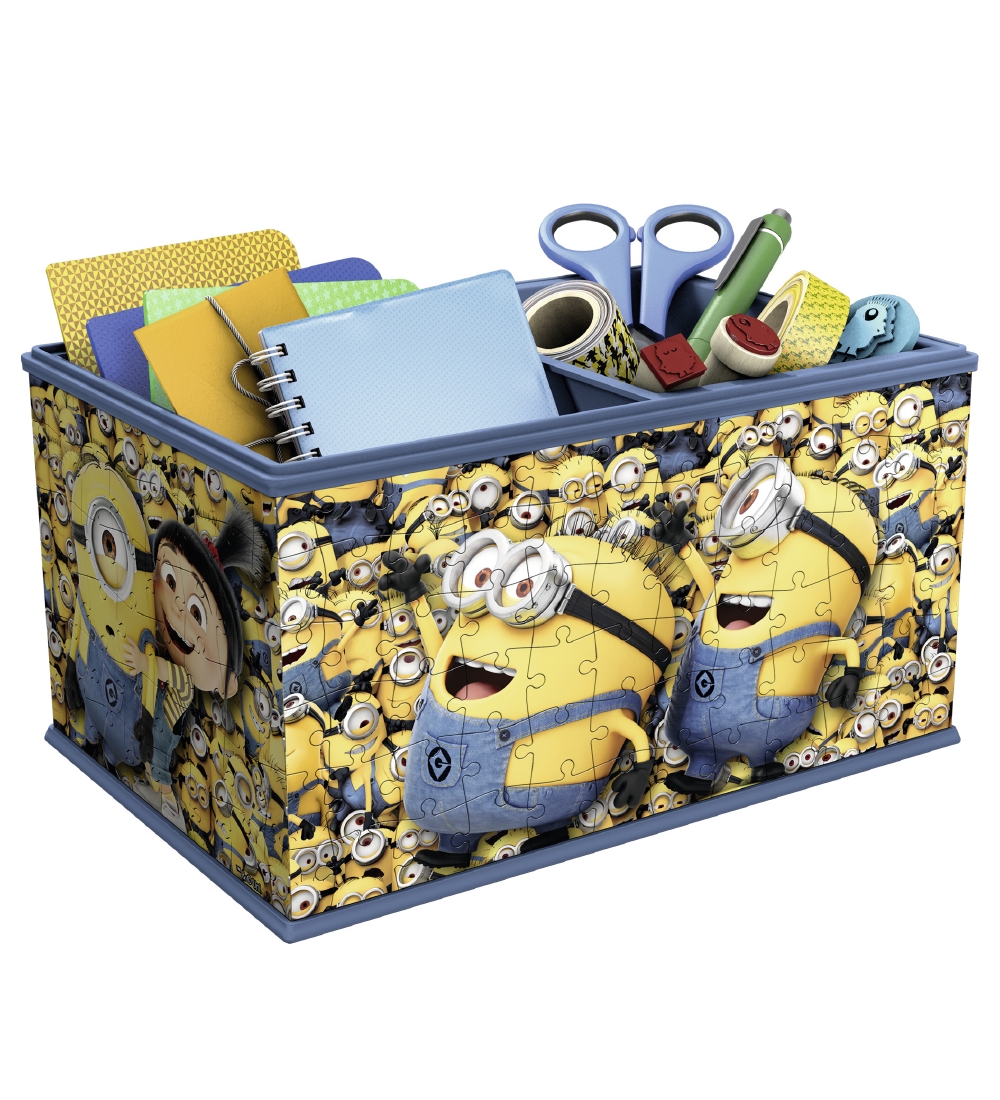 Ravensburger Puslespil - 216 Brikker - 3D -  Despicable Me Box