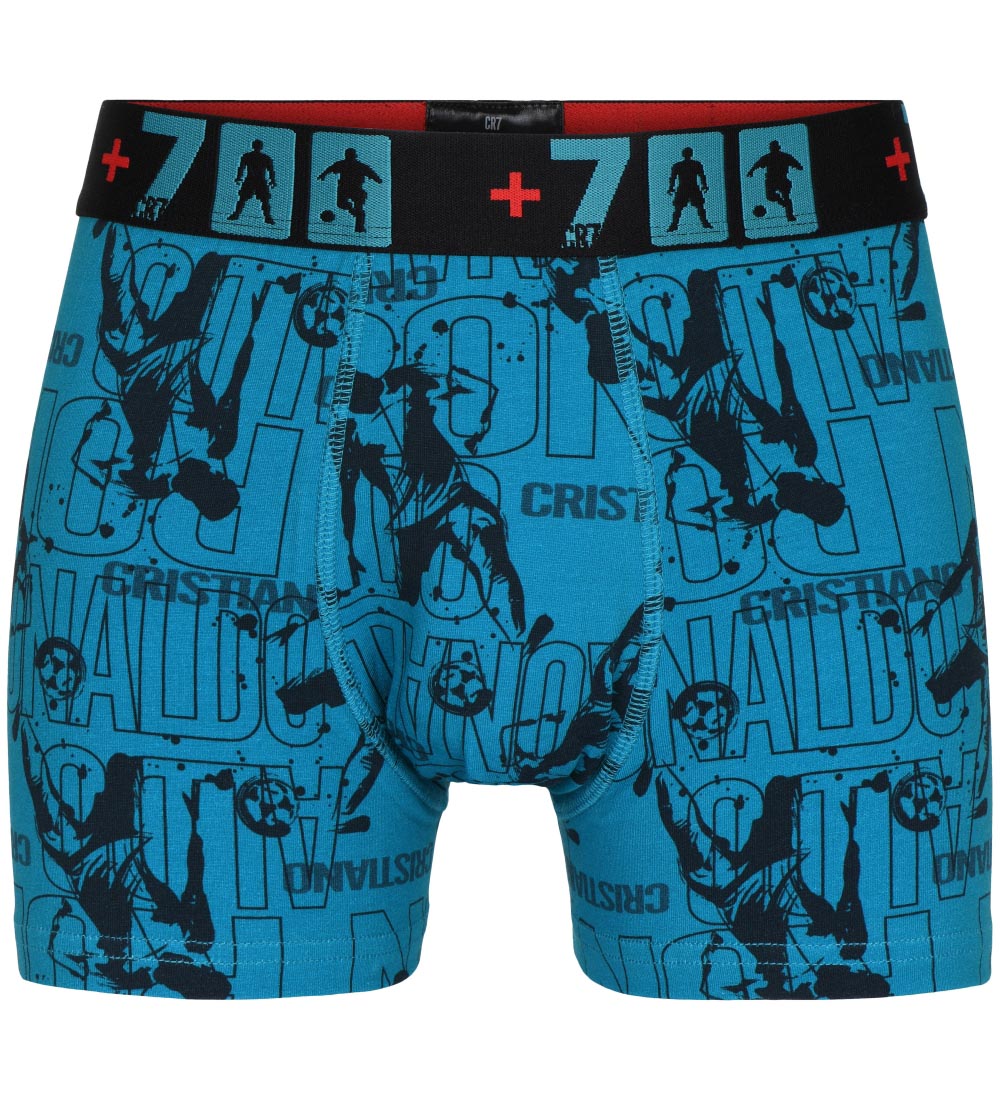 Ronaldo Boxershorts - 2-pak - Navy/Turkis