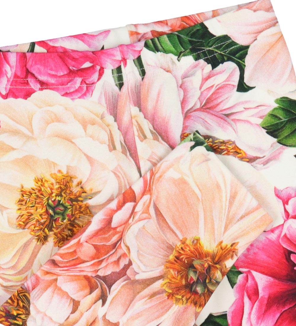 Dolce & Gabbana Leggings - Rosa Blomster