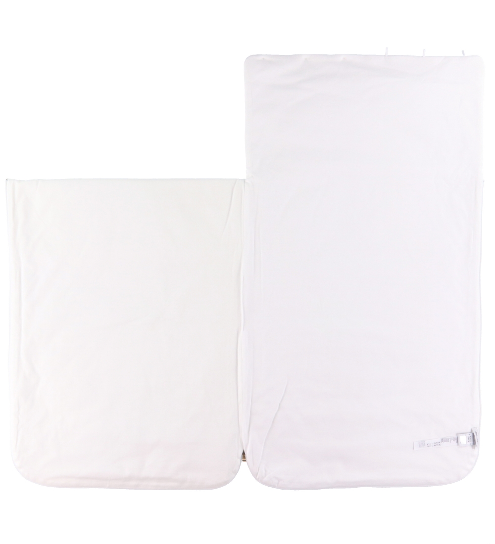 Dolce & Gabbana Kørepose - 80 cm - Hvid m. Lyserød Logoer