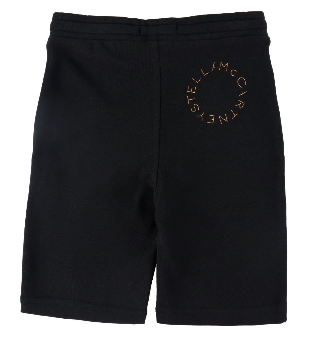 Stella McCartney Kids Sweatshorts - Sort m. Palmer