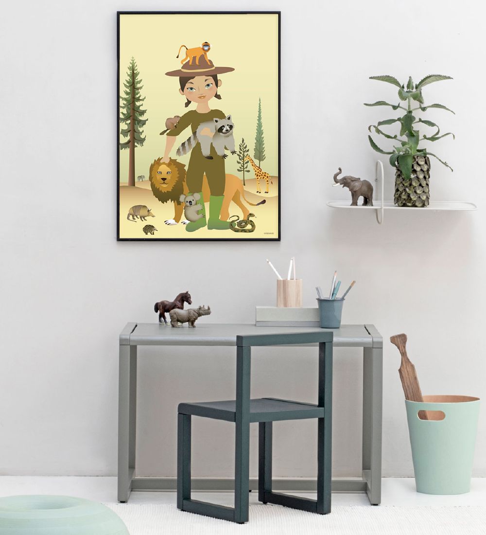 Vissevasse Plakat - 50x70 - The Zookeeper