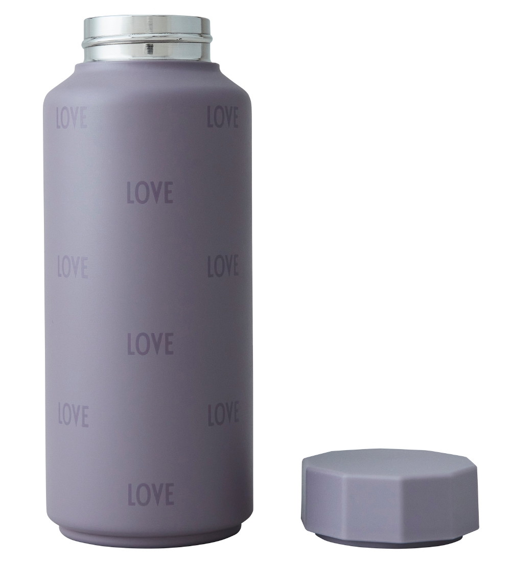 Design Letters Termoflaske - Love - 500ml - Lilla
