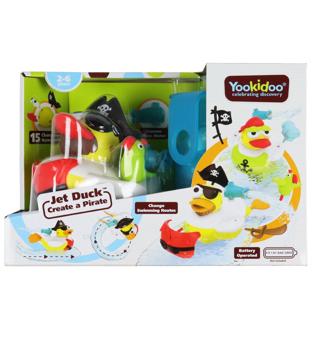 Yookidoo Badelegetøj  - Jet Duck - Create a Pirate