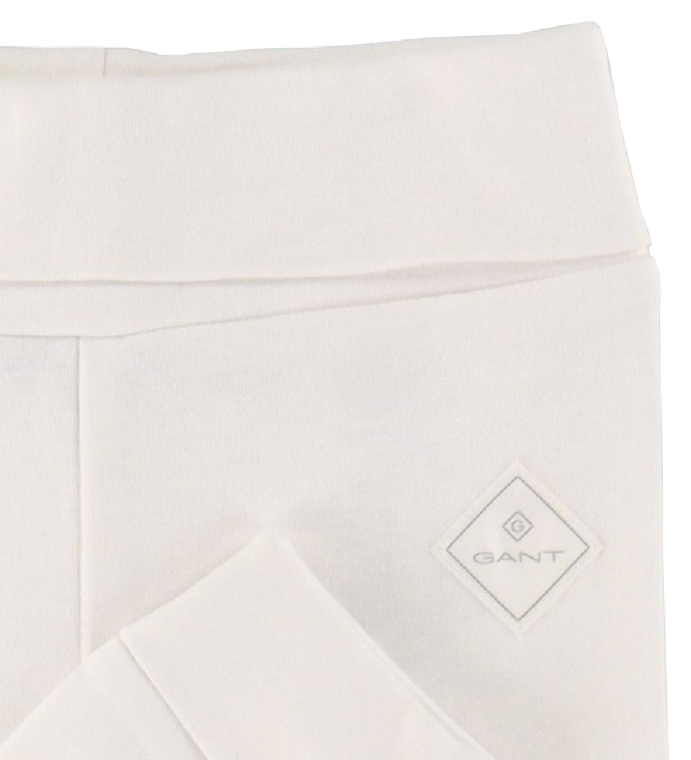 GANT Sweatpants - Lock Up - Organic - Eggshell