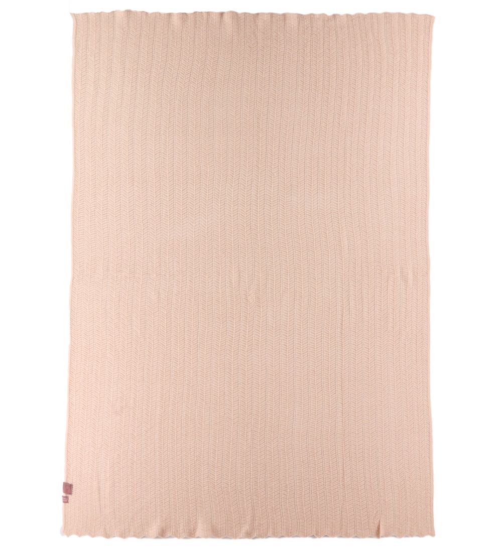 Smallstuff Tæppe - Uld - 80x100 - Soft Rose