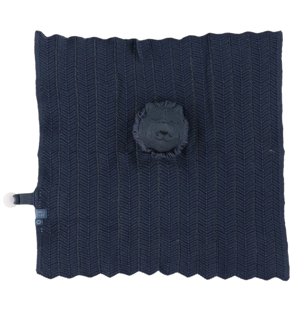 Smallstuff Nusseklud - 35x35 cm - Dark Denim Lion