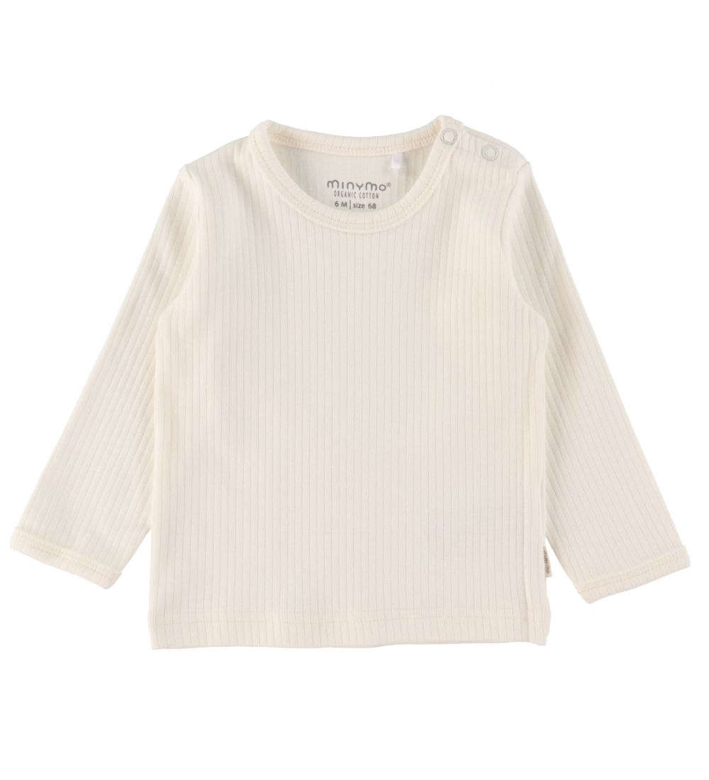 Minymo Bluse - Rib - 2-pak - Amber Gold