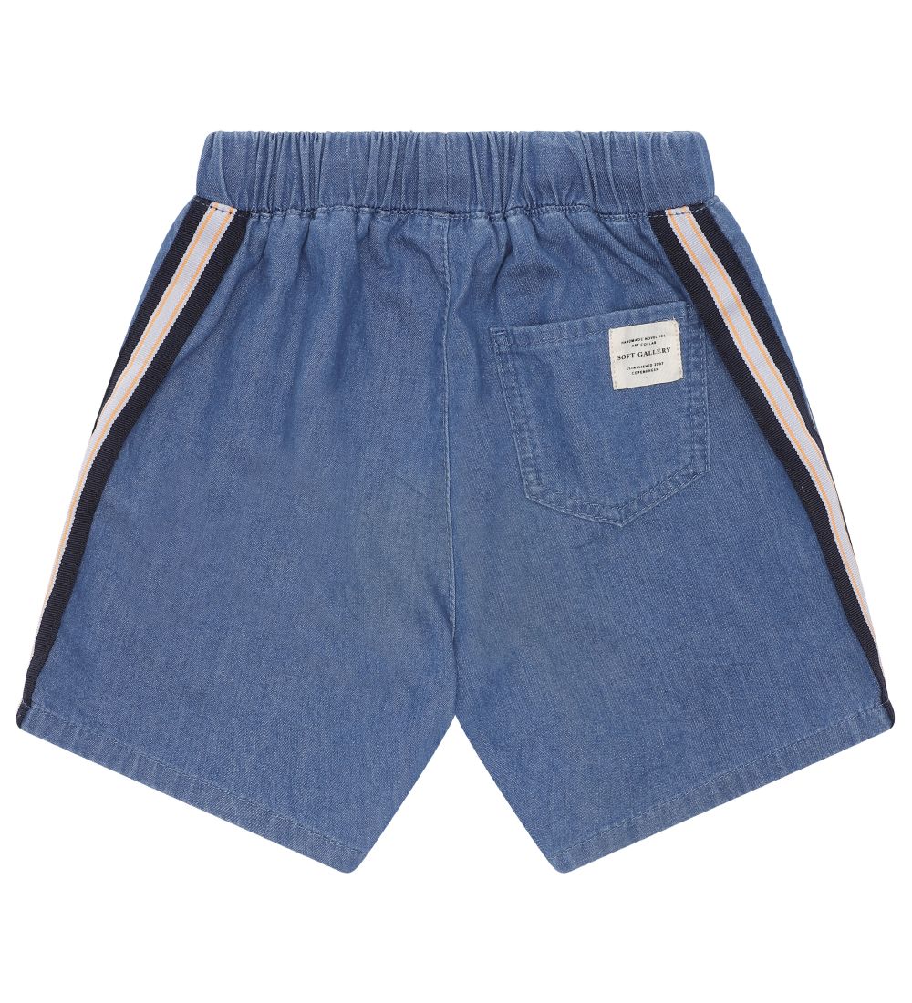 Soft Gallery Shorts - Hamish - Denim Blue