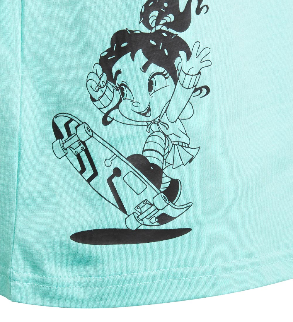 adidas Performance T-Shirt - Disney Comfy Princesses - Mint m. J